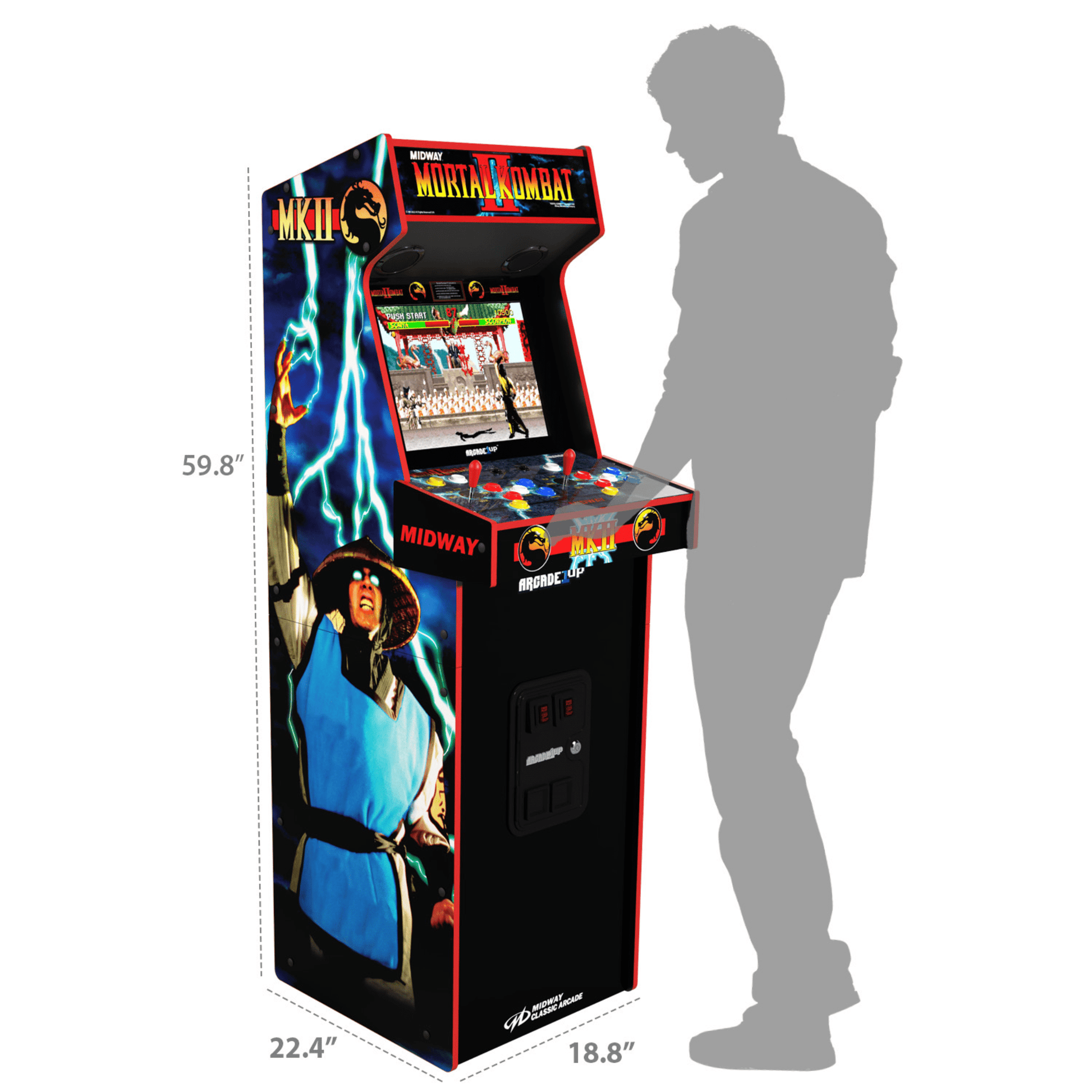 Mortal Kombat II Deluxe Arcade Game