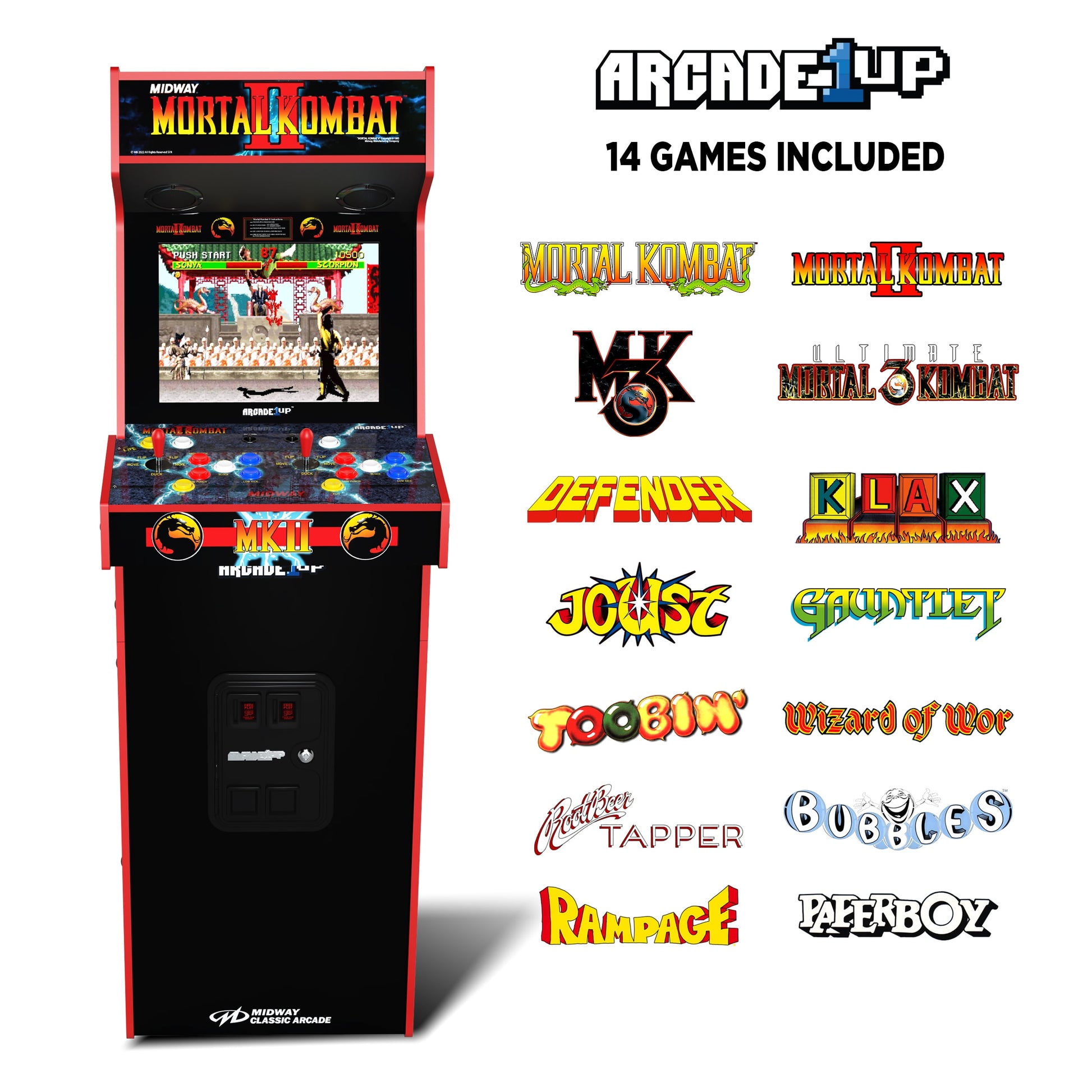 Mortal Kombat II Deluxe Arcade Game