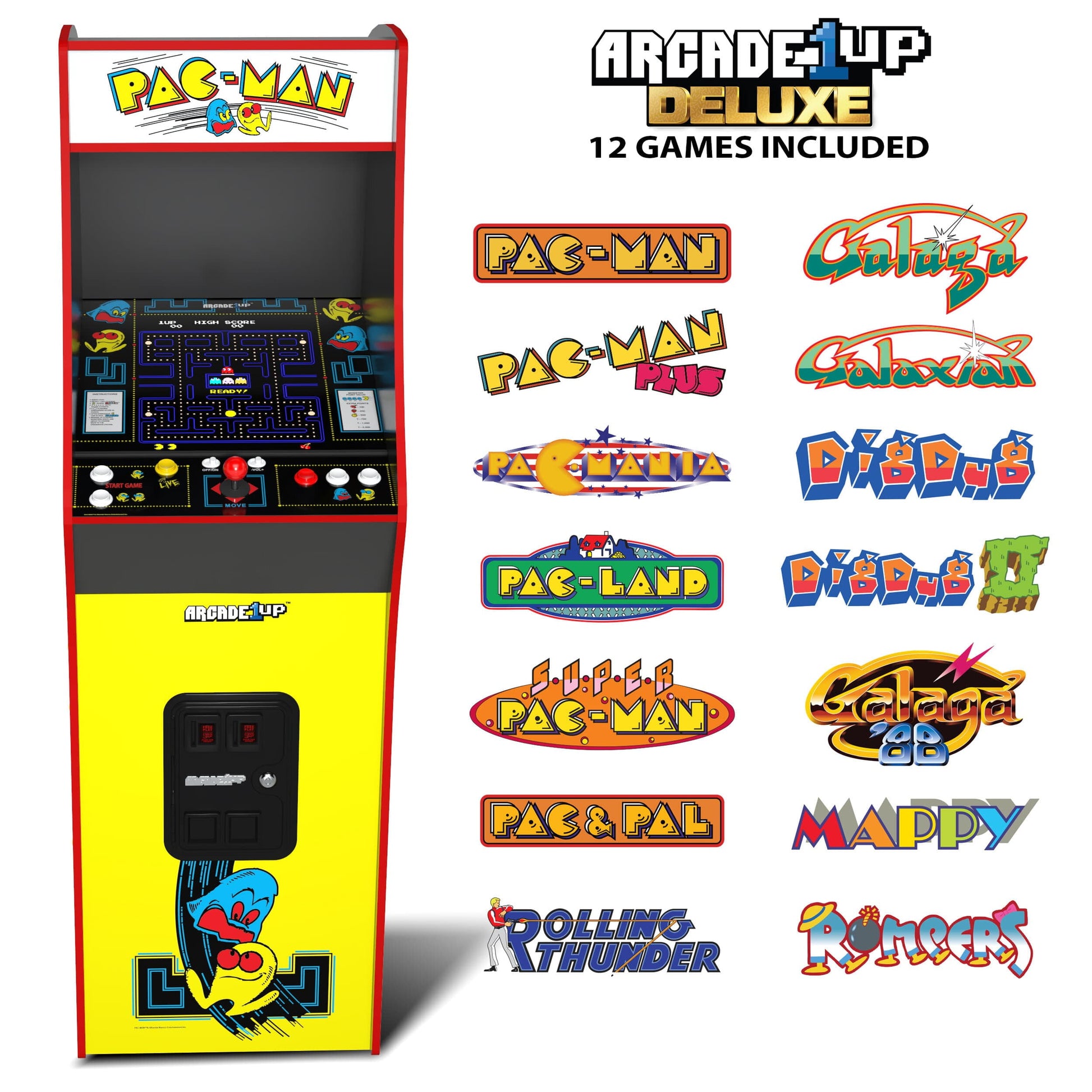 PAC-MAN Deluxe Arcade Game